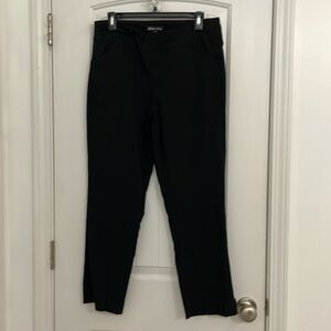 Bella Rose 1X black pant